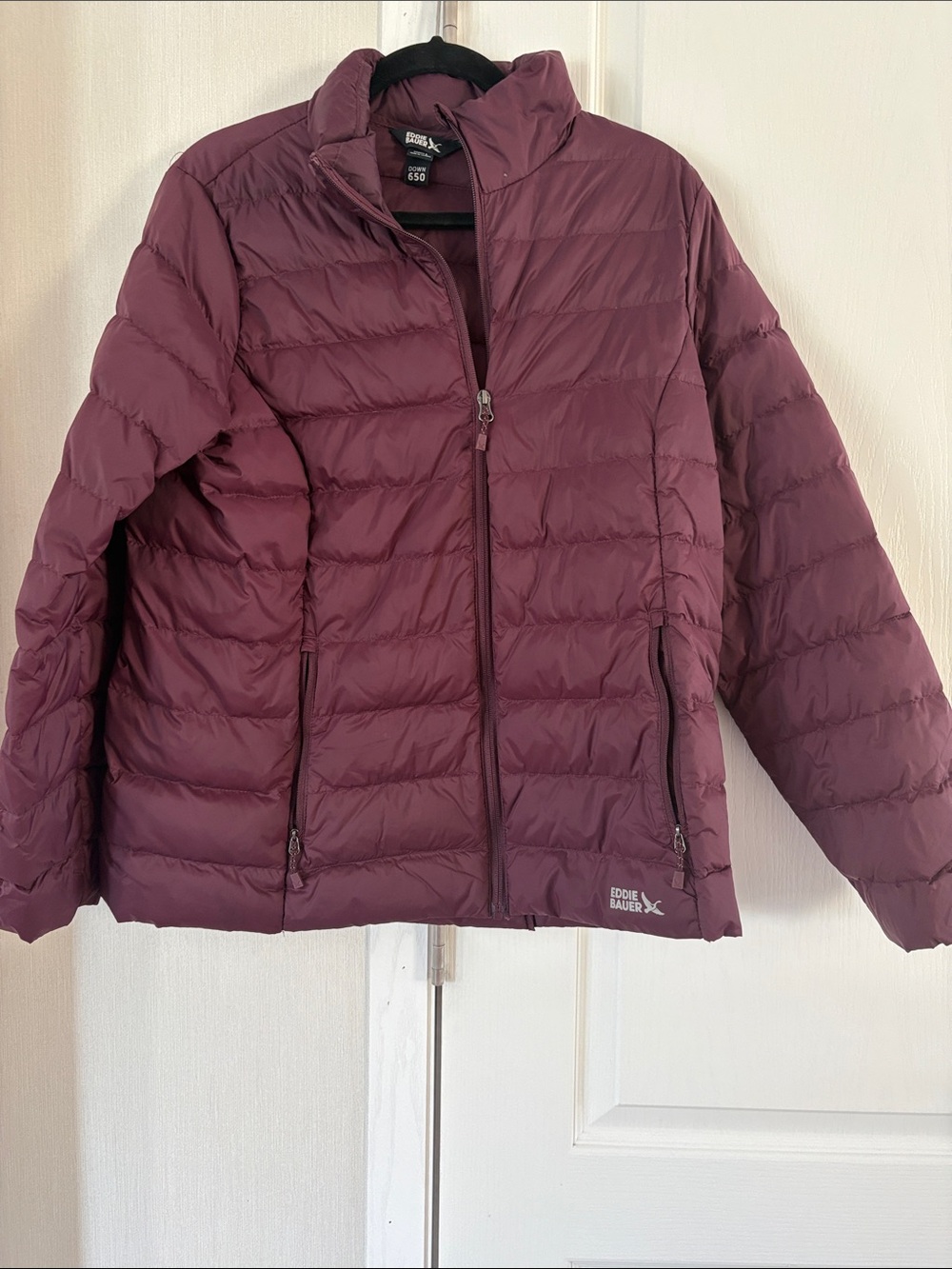 Eddie Bauer Women's Packable Quilted Jacket - Plum Wine